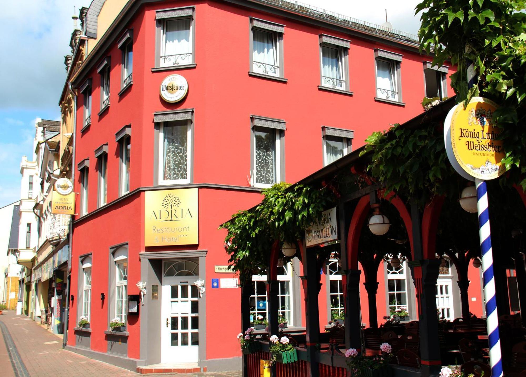 Hotel Restaurant Adria Kroatien Bad Ems Buitenkant foto